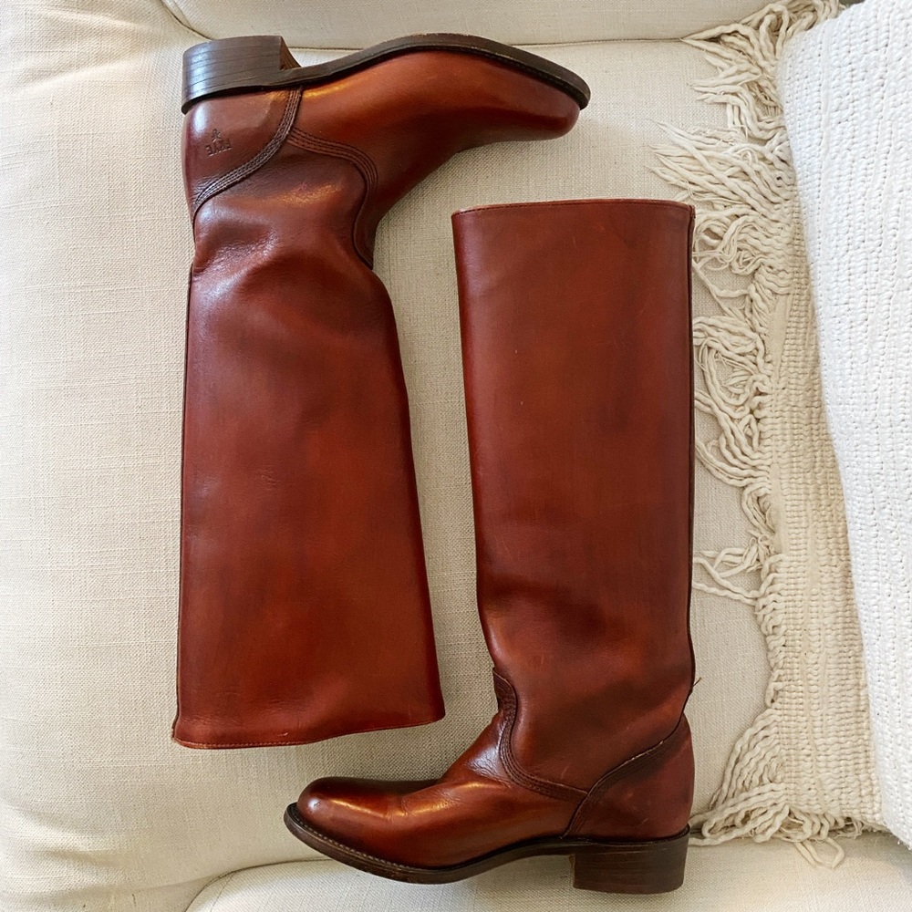 Vintage Frye Campus Boots - Picture 4 of 6
